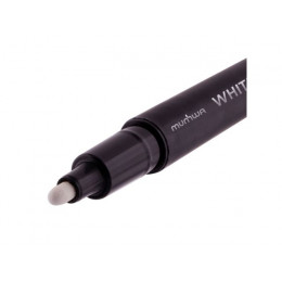Маркер промышл. перманентный фетровый белый MUNHWA