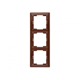 Рамка 3-ая вертикальная орех, DARIA, MUTLUSAN