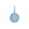 Сковорода ф 24х5.5 см, алюм., антиприг. покр., серия Cook&Fun, голубая, PERFECTO LINEA