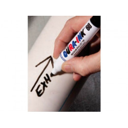 Маркер промышл. перманентный фетровый MARKAL DURA-INK 60 СИНИЙ