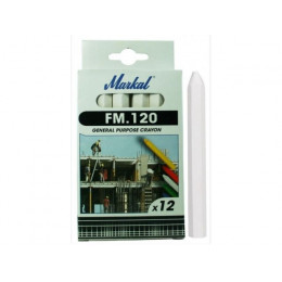 Мелок для маркировки на основе воска MARKAL FM.120 БЕЛЫЙ