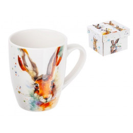 Кружка керамическая, в кор., 360 мл, Magic bunny, 1-3, PERFECTO LINEA