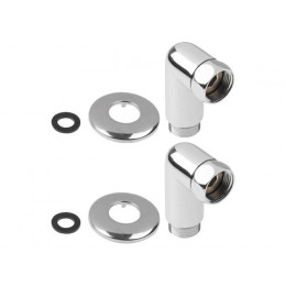 Американка угловая 1" вн. х 1/2" нар. ХРОМ, AV Engineering (2 шт. в уп.)