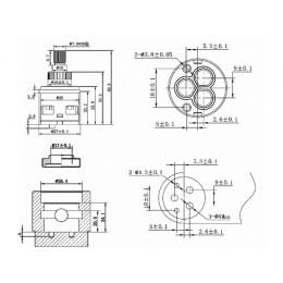 Картридж-дивертор D26 для смесителя, тип F, AV Engineering