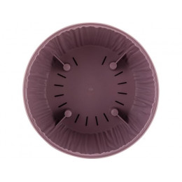 Горшок для цветов с прикорневым поливом, 1,8 л., Barcelona, морозная слива, InGreen