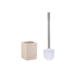 Ершик с подставкой WEATHERED SAND, бежевый, PERFECTO LINEA