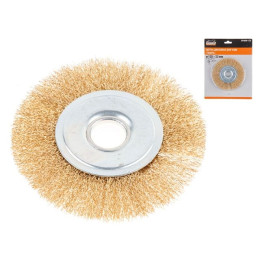 Щетка дисковая гофр.125ммх22мм GEPARD (GP0896-125)