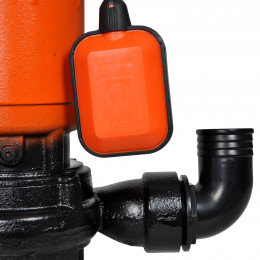 Насос дренажно-фекальный Skiper WQ10-2 (с измельчителем, 2000 Вт, 18 м3/ч, напор до 10 м, попл.выкл)