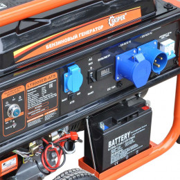Электростанция SKIPER LT9000EB-ATS (6.5кВт, 1x220В/16А/3.5кВт, 1х220В/32А/6кВт, 12В, ATS,кол, эл./ст