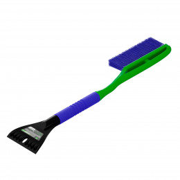 Щетка со скребком Oktan, зеленая 635