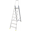 Лестница-стремянка Алюмет AMS7807 (40*20, усиленная, 7-и ступ., алюминий/сталь)