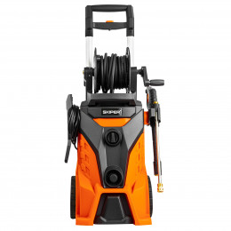 Мойка высокого давления SKIPER PM-210 PRO (2800 Вт, 210 Бар, бесщёт.двиг, 420 л/ч, катушка, щётка)