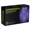 Тестер аккумуляторный Ermenrich Zing AL40 (6-18В, EN 61326-1:2013, 200Ач, фиолетовый)