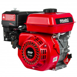 Двигатель бензиновый BRADO N170F(K) (8 л.с., вал диам. 20мм х50мм, шпонка  5мм)