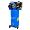 Воздушный компрессор WELT IBL3100V-2 (до 380л/мин, 8атм, 100л, 230В, 2.2кВт, вертикальн  рессив)