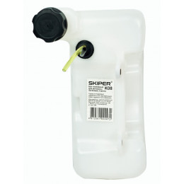 Бак топливный для мотокосы 43/52см3 SKIPER K08 , 2 винта