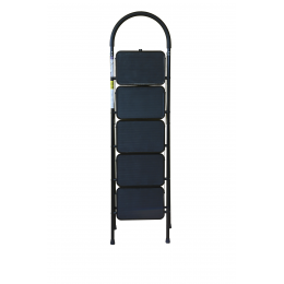 Лестница-стремянка Алюмет МСН205 (5-х ступ., сталь, широкая ступень)