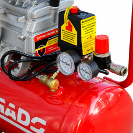 Воздушный компрессор BRADO AR25A (до 235 л/мин, 8 атм, 25 л, 230 В, 1.50 кВт)