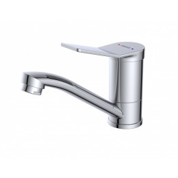 Смеситель латунный для раковины и умывальника "Oasis" L3017MG_Mat (М28×1,5, 14,9см)