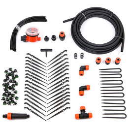 Капельный полив Жук от водопровода 30 растений с таймером