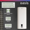 Водонагреватель накопит. Oasis PA-100 (2кВт, 100л, медный ТЭН, верт., магн. анод, УЗО, антизамерз)