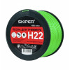 Леска SKIPER H22 (ф 2.4 мм х 346 м кручен. сеч., серебр.) БОБИНА