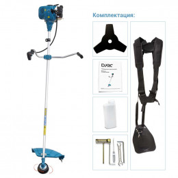 Мотокоса D'ARC DA-2001 (2.0 кВт, autocut25, нож 3Т, двуплечный ремень, лёгк. старт)