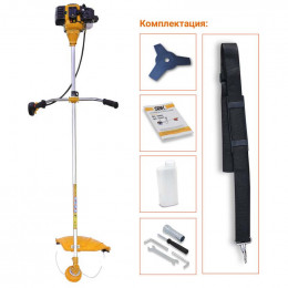 Мотокоса SBK BC-3500 (3.5 кВт, косильная головка, нож 3 зуб., ремень одноплечный)