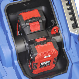 Газонокосилка аккумуляторная KATANA KW430 (43 см, 21В, бесщёт.двиг, мульчирование, 4А/ч*2акк*21В)