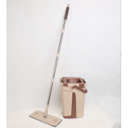 Швабра и ведро с отжимом SKIPER для мытья пола 10 литров (комплект)