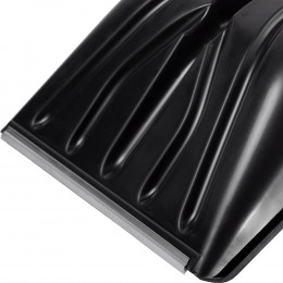 Лопата снеговая SKIPER 410x460 с ал.планкой с фибергласовым черенком и  V-ручкой "Элита"