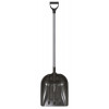 Лопата снеговая Дельта с ал. чер. и V-ручкой, ковш 460x400 мм, 1550 мм - длина с черенком