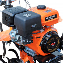 Мотоблок SKIPER SP-1400SE Expert (14 лс, с ВОМ ф18х20, 3+1, 2 год.гарант, без колёс)