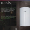 Водонагреватель накопит. Oasis AS-30 (II нерж.бак, 30л, 2кВт, 20мм, УЗО, медный ТЭН)