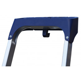 Органайзер на стремянку пластиковый, накладной, синий