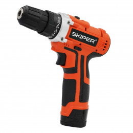 Дрель-шуруповерт аккумуляторный SKIPER CS2000-1 в коробке (12В, 1 акк, 1,5 А/ч Li-ion, 2 ск, 19 Нм)