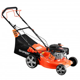 Газонокосилка бензиновая SKIPER GW462S (46 см, самох, Loncin 4лс, стал.дека, тр-сб.60 л,+НОЖ)
