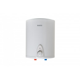 Водонагреватель накопит. Oasis LN-10 (1500Вт, 10л, до 75°С, 7лет на бак, нерж., предохр. клапан)