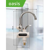 Водонагреватель проточный Oasis EP-3 (3,3кВт, 1,2", 5л/мин, 6бар, душ+кран, дисплей, УЗО)