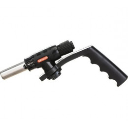 Горелка газовая Bohrer "Комфорт" вентиль с пьезо и рукояткой