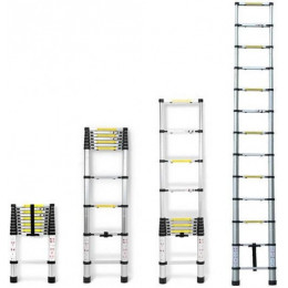 Лестница телескопическая стальная Алюмет ST 3.2 (11ступ., 3.2м)