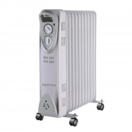 Радиатор масляный Zerten MRS-25 (11 секций, 2500 Вт, до 25 м2)