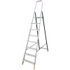 Лестница-стремянка Алюмет AMS7808 (40*20, усиленная, 8-и ступ., алюминий/сталь)