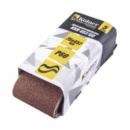 Лента шлифовальная Kolner KSB 457/60 (457х75мм, зернистость Р60, по металлу и дереву 5шт в пачке)