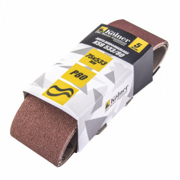 Лента шлифовальная Kolner KSB 533/80 (533х75мм, зернистость Р80, по металлу и дереву 5шт в пачке)