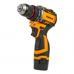 Дрель-шуруповерт аккумуляторный Katana CD2000 в кор.(бесщет.,12В,1 акк,1,5 А/ч Li-ion, 2 ск, 40 Нм)