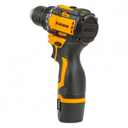 Дрель-шуруповерт аккумуляторный Katana CD2000 в кор.(бесщет.,12В,1 акк,1,5 А/ч Li-ion, 2 ск, 40 Нм)