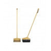 Метла наклонная для пола + совок, береза, SPEC 910*200 мм