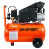 Воздушный компрессор SKIPER AR25S (до 180 л/мин, 8 атм, 25 л, 230 В, 1.50 кВт)