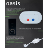 Водонагреватель накопит. Oasis 80VZ (2кВт, 80л, медный ТЭН, верт., магниевый анод, УЗО, антизамерз)